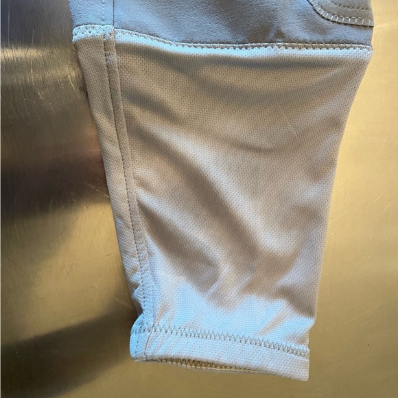 NWOT Ovation light gray equestrian knee patch breeches 34 - Picture 2 of 5